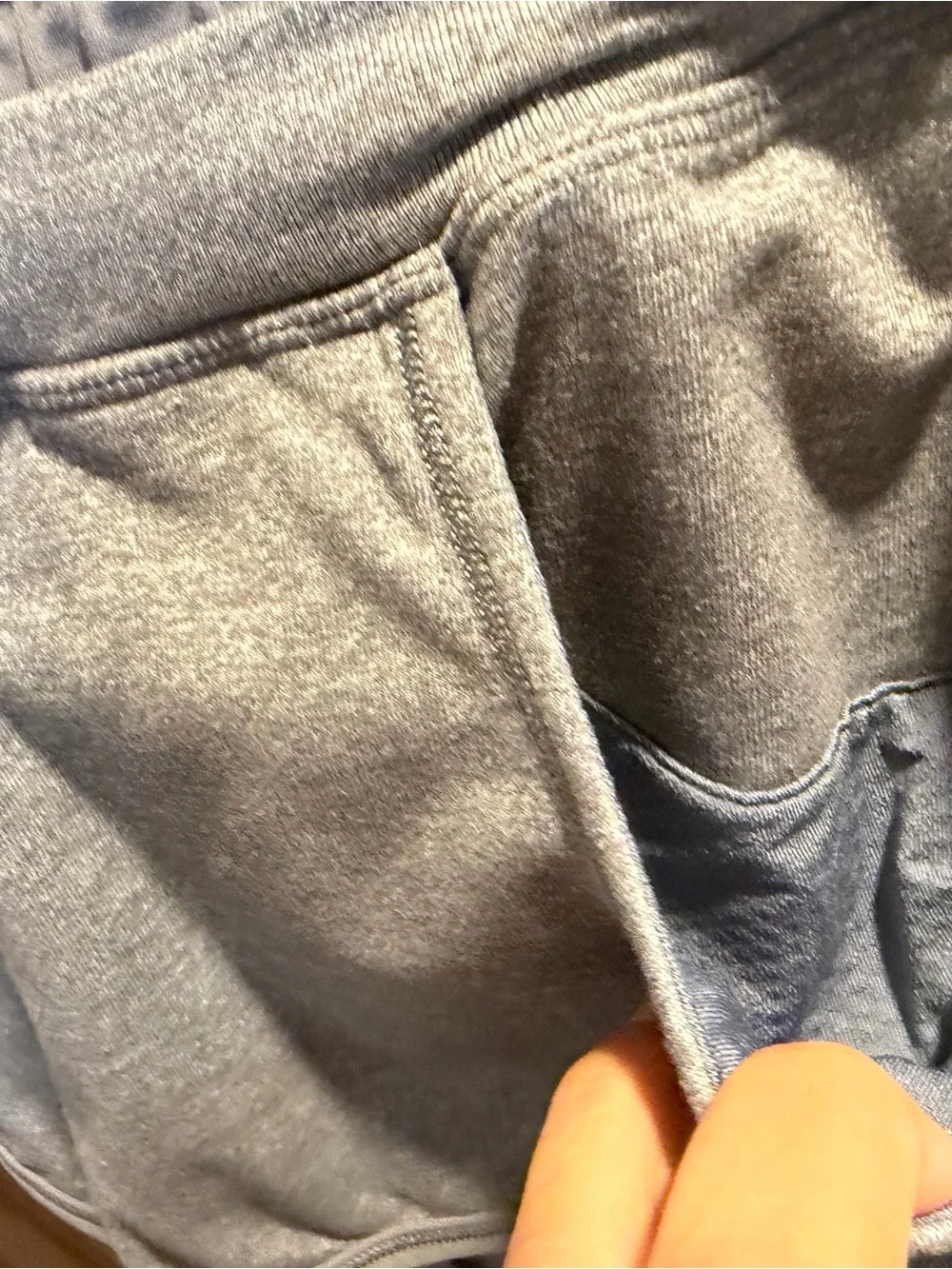 Lululemon Heather Gray Drawstring Lounge Shorts size 4